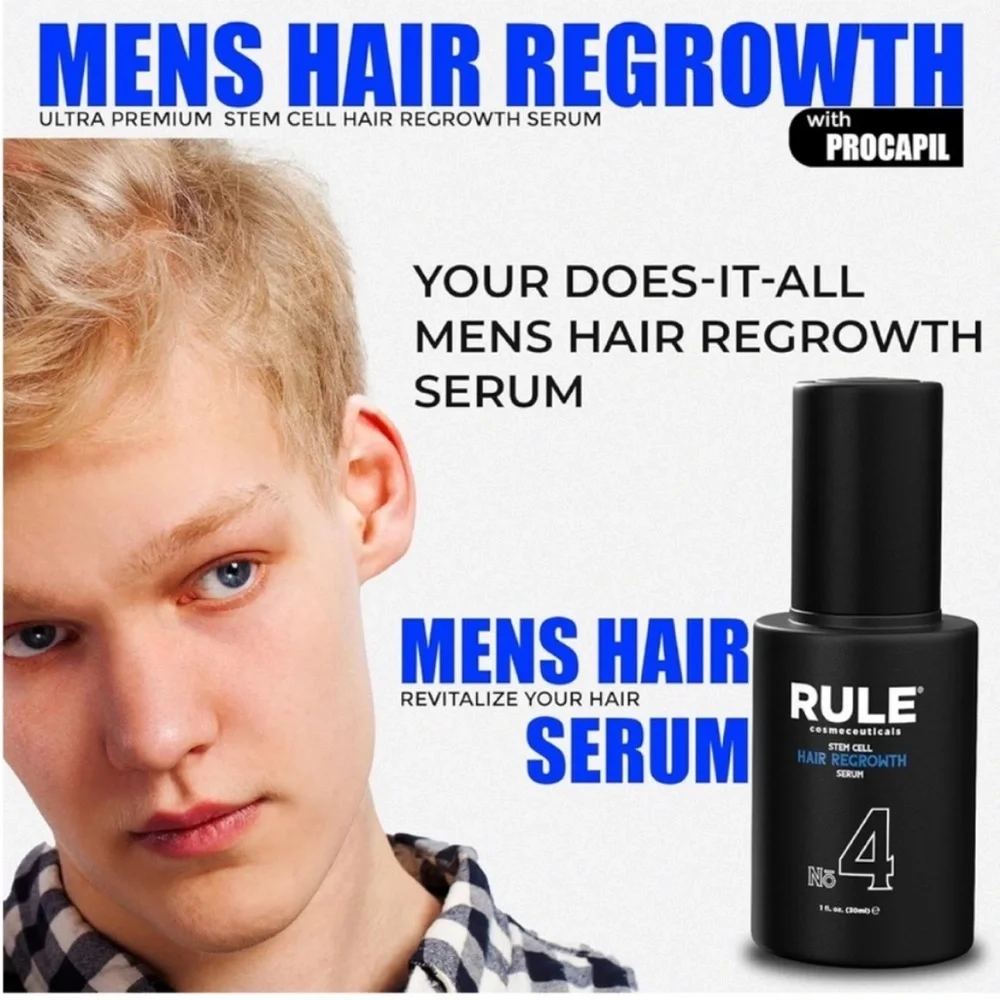 Rule Cosmeceuticals No 4 Men’s Hair Regrowth Serum